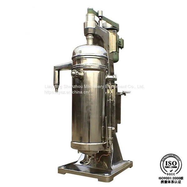 3 Phase High Speed Rotation Tubular Centrifuge Separator for Olive Oil and Coconut Oil photo-2