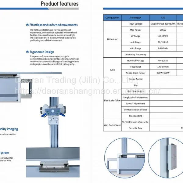 Medical X-ray Diagnostic System (double Column)/medical X-ray Diagnostic System photo-5