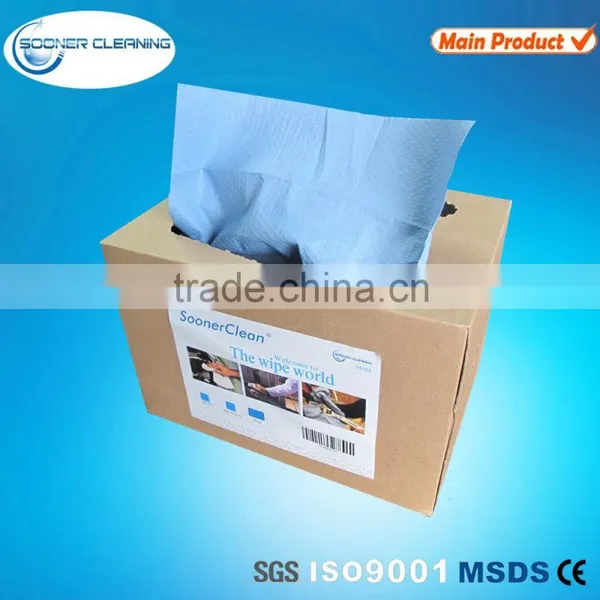 Industrial Nonwoven Cleaning Oil Absorbent Cloths & Wipes Perforated Roll photo-3