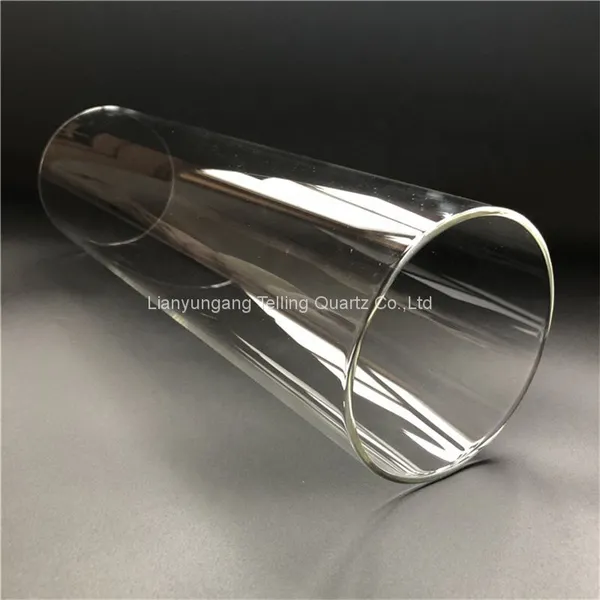 Fire Polishing Quartz Glass Tube Large Diameter Quartz Tube photo-3