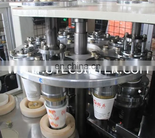 PS12S Double Layer Ripple Wave Wall Paper Glass Cup Making Forming Machine With Automatic Lubrication System photo-3