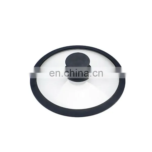 Multi-purpose Silicone Lids Visual Tempered Glass Cover Lid photo-3