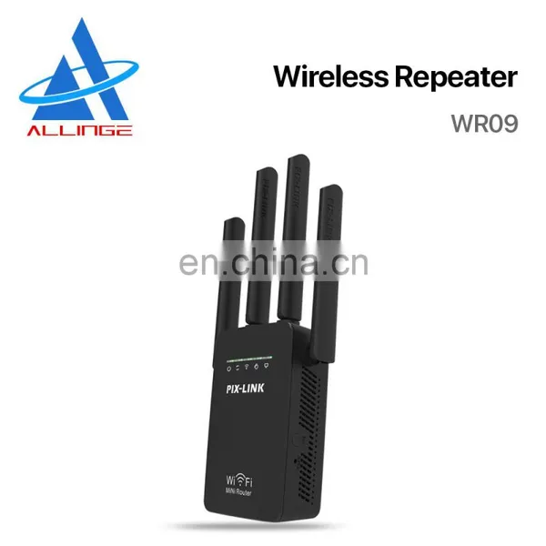 ALLINGE LG3205 Wireless Wifi Repeater Routers 300M 2.4GHz Network Signal Amplifier 802.11n Signal Booster Wifi Repeater photo-3