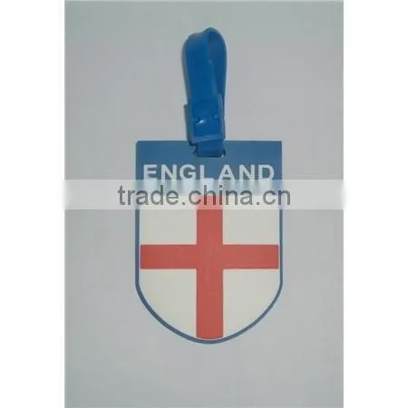 Newest Custom Soft PVC Rubber Luggage Tag