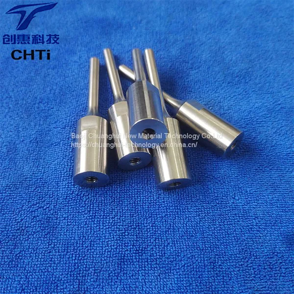 Customized Processing of Chuanghui Titanium Alloy Mechanical Ultrasonic Parts CNC Machining and Lathe photo-2