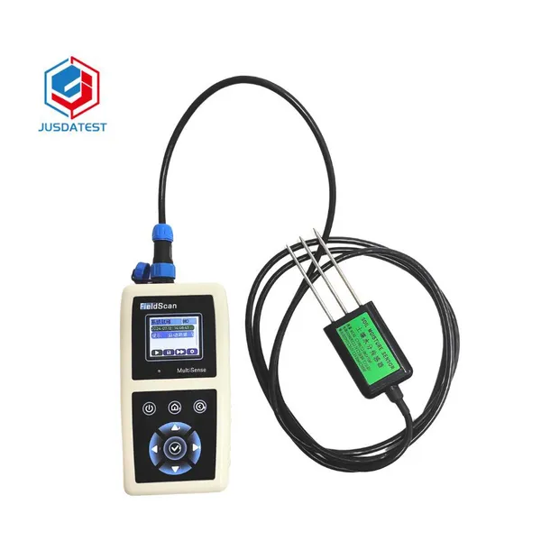 soil moisture & temperature measuring tester 0-100%
