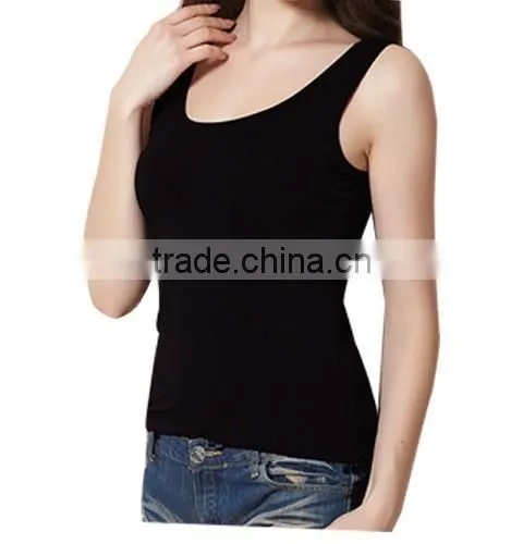 2014 Custom Sex Style Tank Top for Women /vest for Ladies From China Garment Factory photo-2