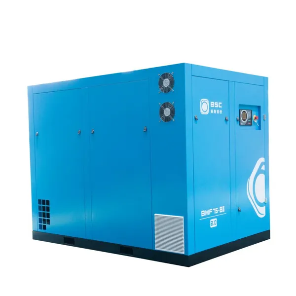 Oil-Injected Screw Permanent Magnet Variable Frequency Two Stage Air-Cooled BMF-II Series photo-2