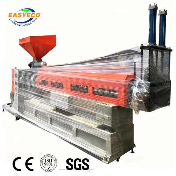 Two Stages Plastic Recycling Machine