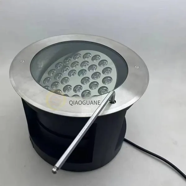 304 Stainless Steel Surface Ring In-ground Lights, 36w/54w, Adjustable Angle, In-ground Lights for Tree Lighting, Outdoor Waterproof photo-3