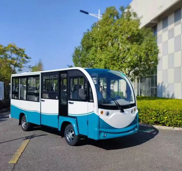 First-hand Source Manufacturers - Campus Shuttle Electric Vehicles - Manufacturers of 14-seater Fully Enclosed Lithium Battery Sightseeing Vehicles With Circular Seats