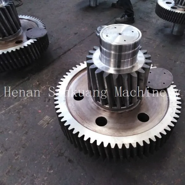Premium CNC Machined Forged Gear Industrial Fitting