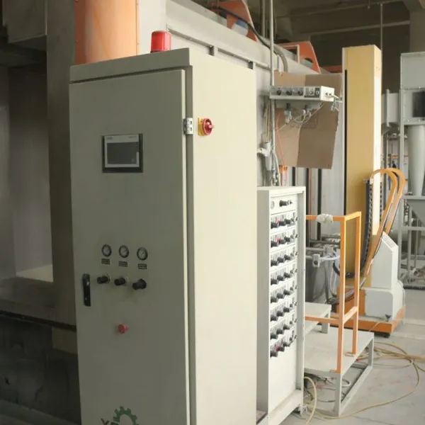 Stainless steel powder coating booth for communication equipment, UL certified, 4-stage pretreatment