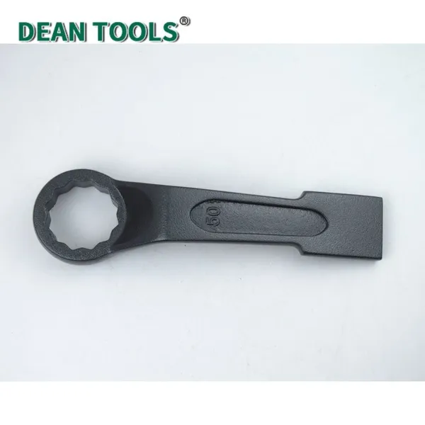 45# Steel Offset Striking Box Wrench Size 24*160 Mm,ring Wrench (offset),Corrosion-Resistance photo-4