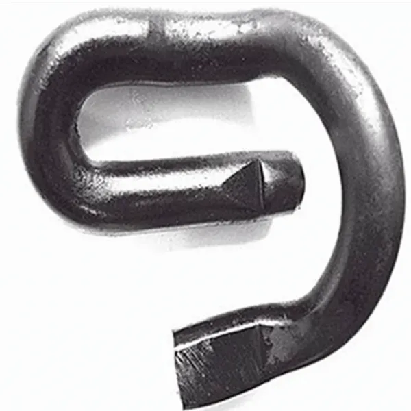 Shot Blasted E-type Elastic Rail Clip with Anti-corrosion Coating Finish