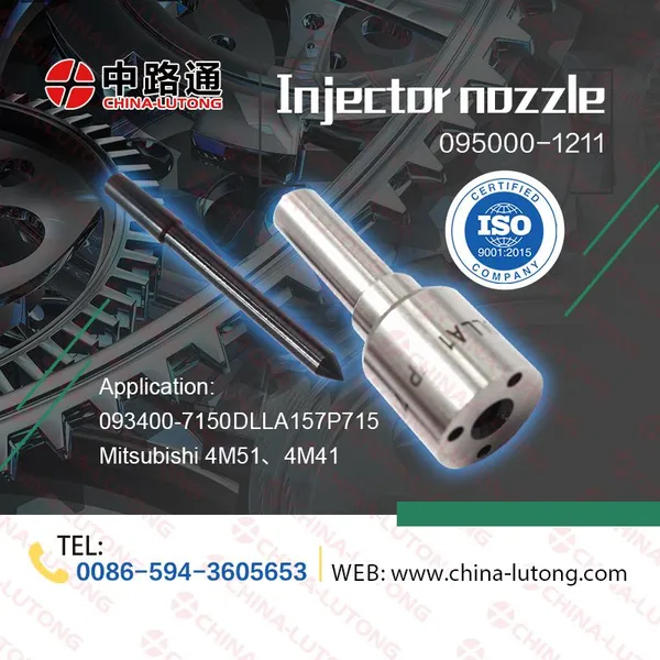 DLLA157P715 Denso Common Rail Injector Nozzle | 093400-7150 for Mitsubishi