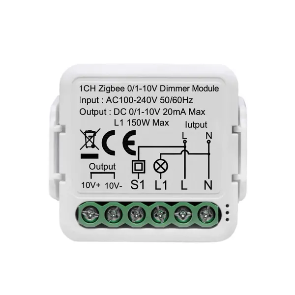 DC 0/1-10V MINI Zigbee Dimmer Module