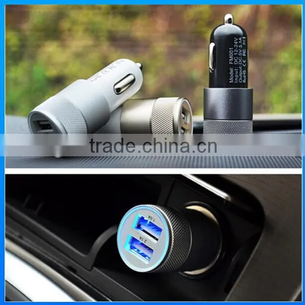 High Quality Input 12V Metal Car Charger , Car Charger Socket photo-2