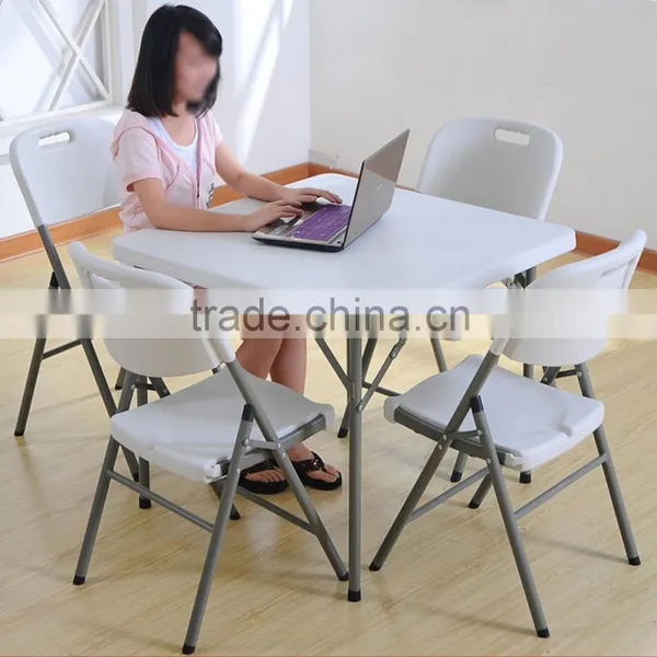 Modern Comfortable Leisure Portable Simple White Folding Cheap Wholesale Plastic Chair Quality Choice photo-6