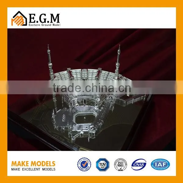 Argent Holy Mosque Model,Souvenir Mecca Model photo-2