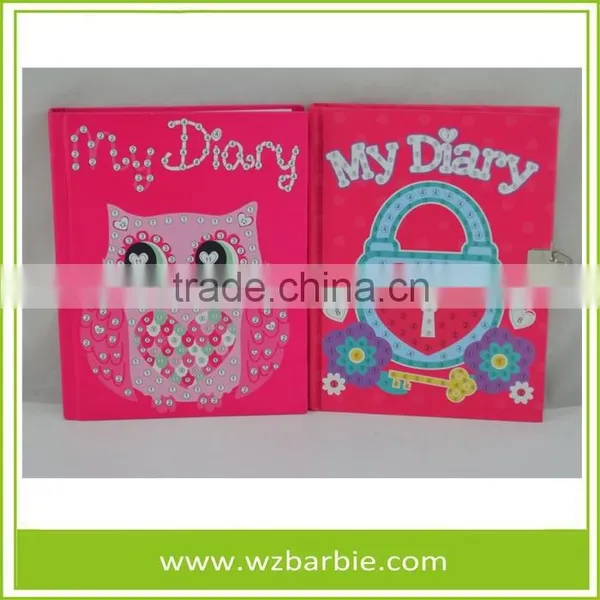 Customer Hardcover Dary Paper Notebook With Lock photo-2