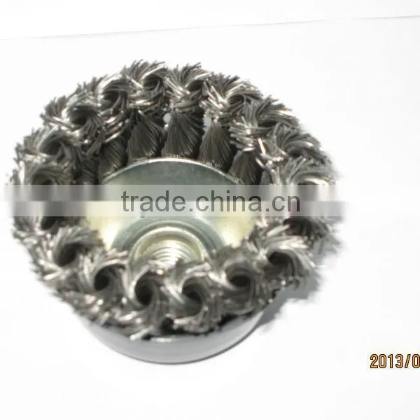 Twisted Knot Wire Cup Brush,CEPILLO DE COPA ENTORCHAD photo-4