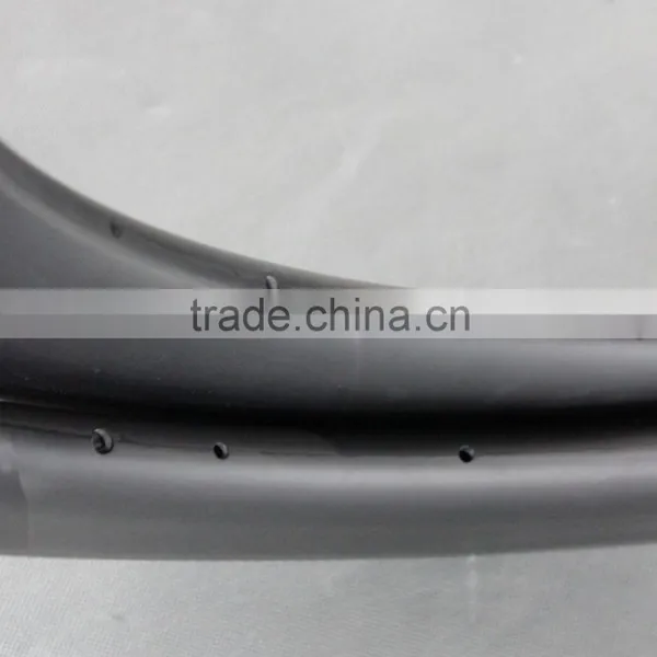 Tubular TT/Road/Track Bike Rims Carbon Wheels Tubeless Ready photo-6