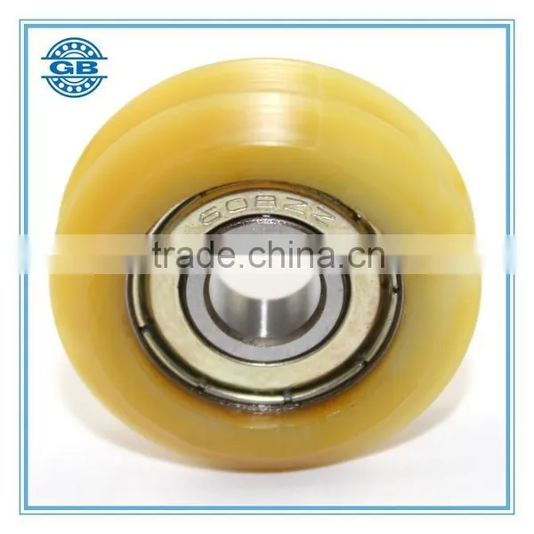 604 U Groove Roller for Door Plastic Nylon Pulley Bearing photo-2