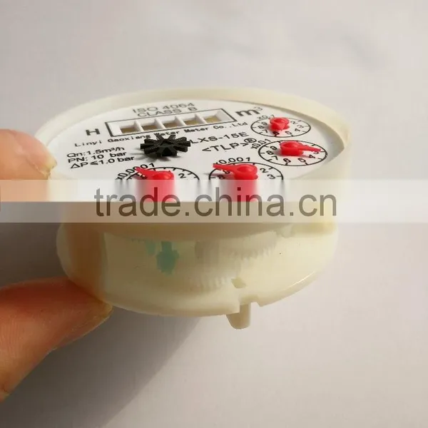 Dry Dial Mechanism for Multi Jet Water Flow Meter Gaoxiang Brand photo-4