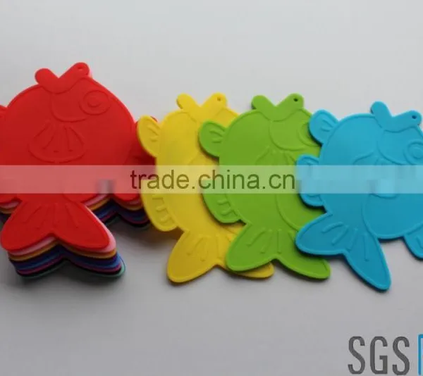 Wholesale Nonstick Silicon Placemat Fish Shape Cartoon Placemats photo-2