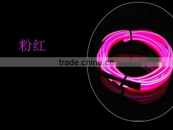 Multi Color el Wire 2.3mm 3.2mm 1m 3m 5m Led Lighting el Wire With Strong Brightness el Chasing Light photo-2