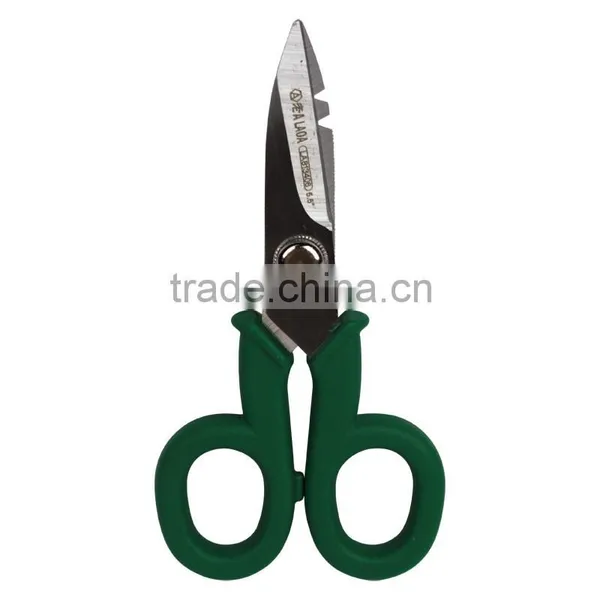 LAOA Stainless Multifunction Electrician Scissors;electronic Scissors;wire Cutter Scissors LA813406 photo-2