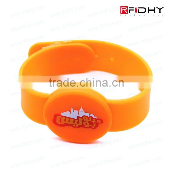 Variable Data RFID Wristbands NTAG213 S Band Wristband for Access Control photo-6