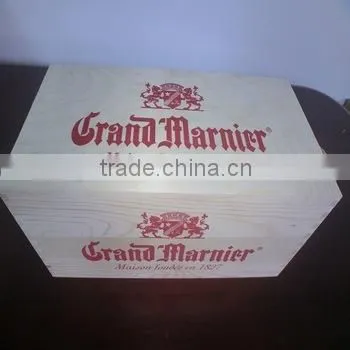 Famous Brand Wine Use and Wood Material Wooden Wine Box photo-2