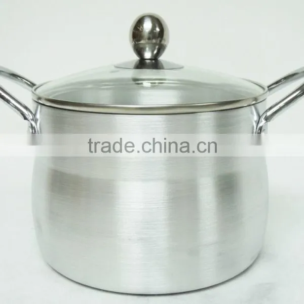 3003 Aluminum Couscous Cookware Pot With Stainless Steel Handle MSF 6374 photo-3