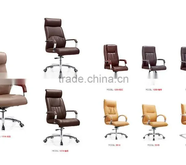 2015 Arrival Executive Leather Swivel Chair photo-3
