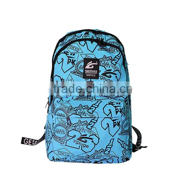 Sublimation Printing Korean Nylon Cmping Backpack photo-6