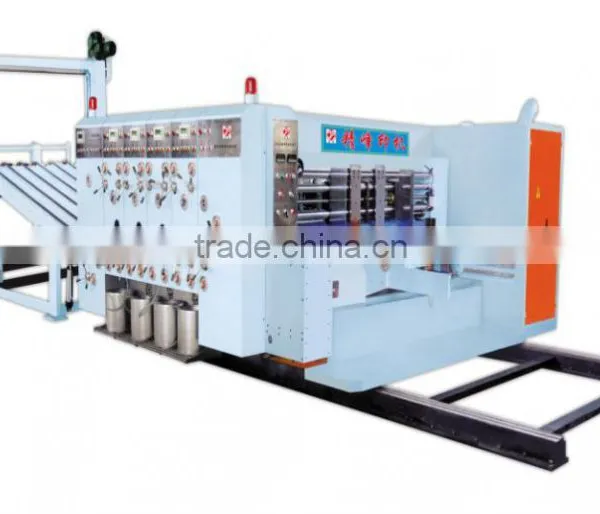 High Speed Three Colors Printing Slotting Carton Machinery photo-3