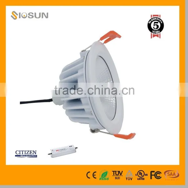 15w IP44 1800Lumen AC85-265V 5 Years Warranty COB LED Slim Downlight photo-6