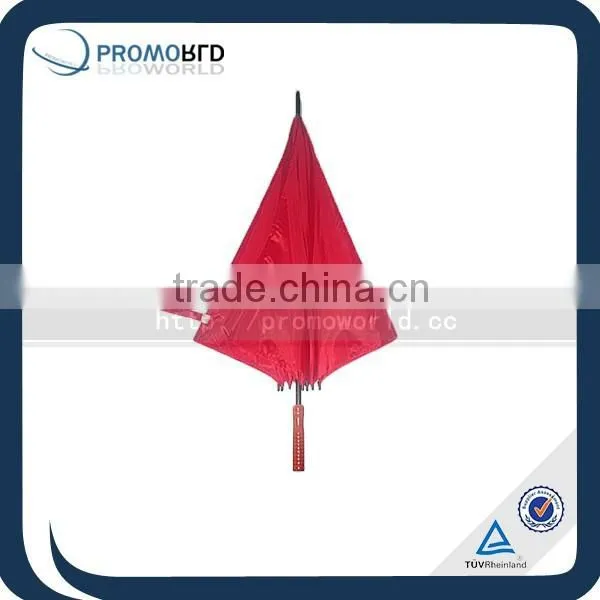 Wooden Handle Unisex Medium Golf Umbrella photo-3