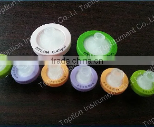 TOPTION Syringe Filter (13mm /25mm, 0.22 /0.45um) photo-3