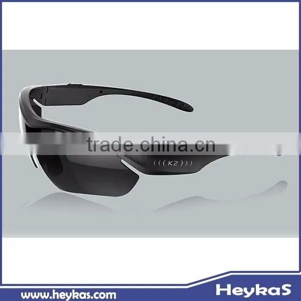 2015 New Wireless Handsfree Smart Bluetooth Earphone Glasses for Mobile photo-2
