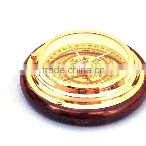 Nautical Solid Brass Large Directional Desktop Compass 13436 photo-4
