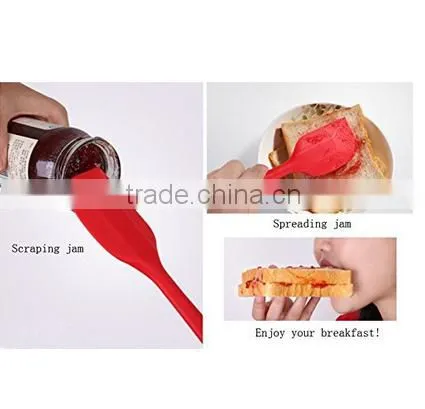 Heat Resistant Food Grade Approved Silicone Rubber Spatula For Baking photo-4