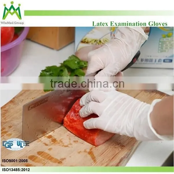 Powder Free and Powdered Professional Latex Exam Glove photo-6