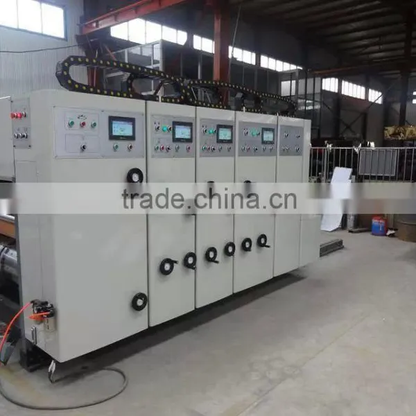 High Speed Printing Slotting Rotary Die-cutting Machine/ink Flexo Printer Slotter photo-4