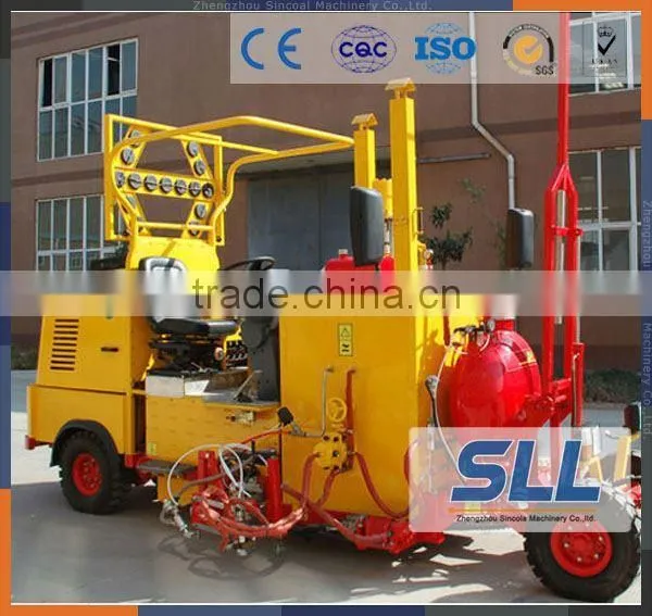 SINCOLA Thermoplastic Paint Boiler Combined Road Line Marking Paint Machine for Sale