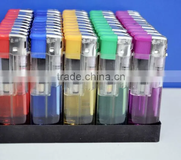 2016 Hot Sell ! HP-101 Refillable Color Gas Lighter Flame Lighter