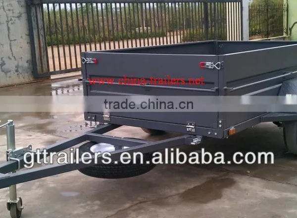 Hot Dipped Glvanized Tipping Box Trailers TR0303 photo-3