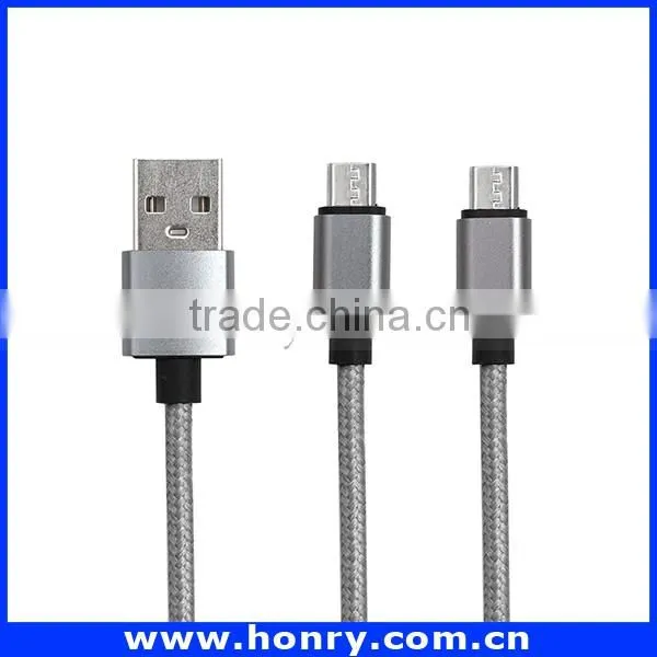 Free Sample 3 in 1 Multi Cable for Iphone 4 5 Micro Usb Cable Wholesale photo-2
